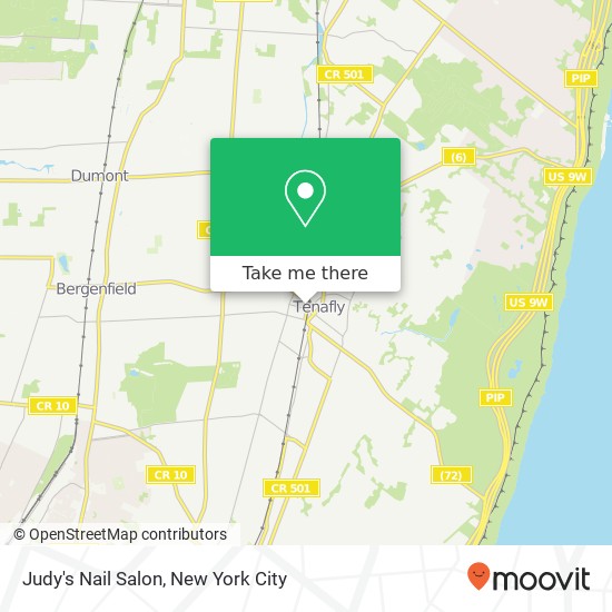 Judy's Nail Salon map