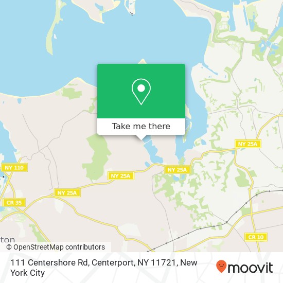 111 Centershore Rd, Centerport, NY 11721 map