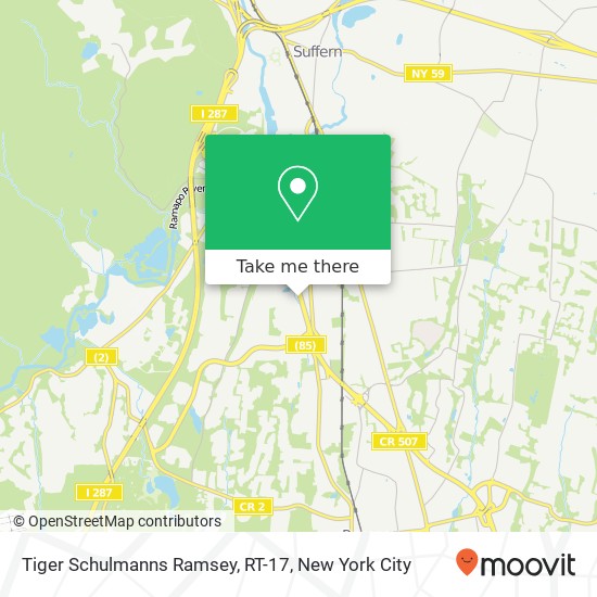 Mapa de Tiger Schulmanns Ramsey, RT-17