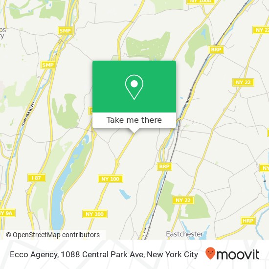Ecco Agency, 1088 Central Park Ave map