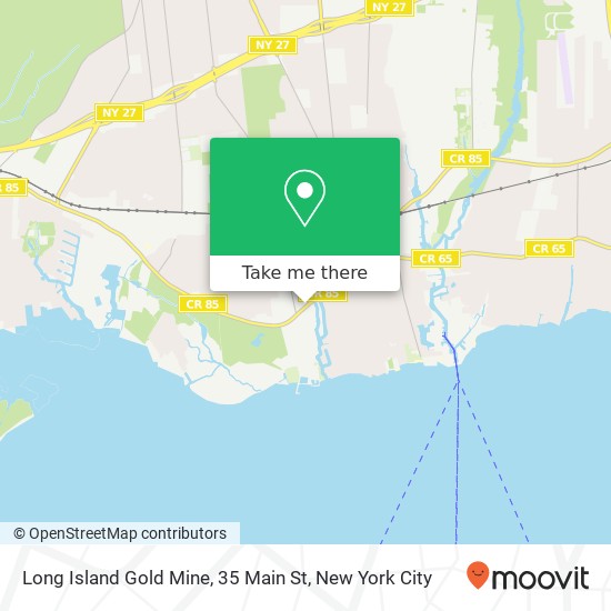 Mapa de Long Island Gold Mine, 35 Main St