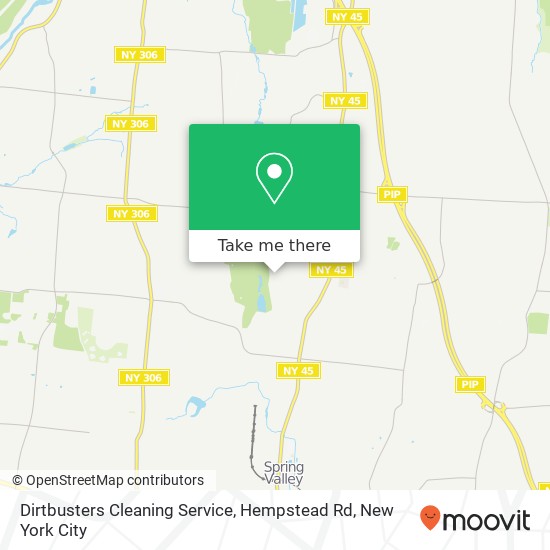 Mapa de Dirtbusters Cleaning Service, Hempstead Rd