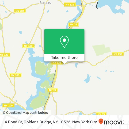 4 Pond St, Goldens Bridge, NY 10526 map