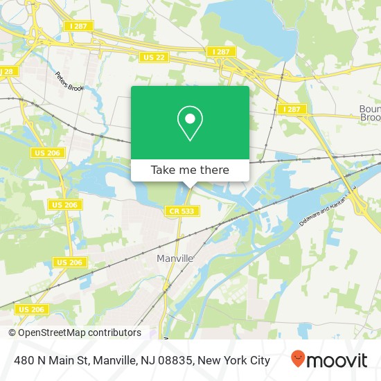 480 N Main St, Manville, NJ 08835 map