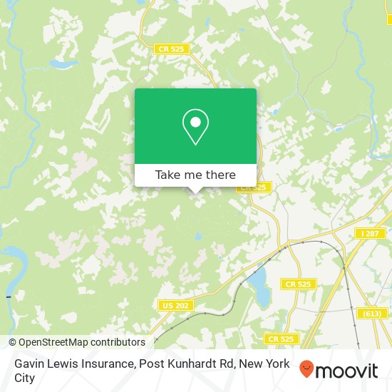 Mapa de Gavin Lewis Insurance, Post Kunhardt Rd