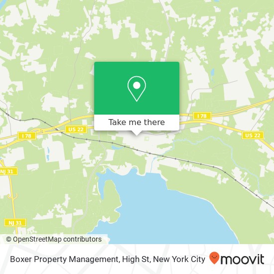 Mapa de Boxer Property Management, High St