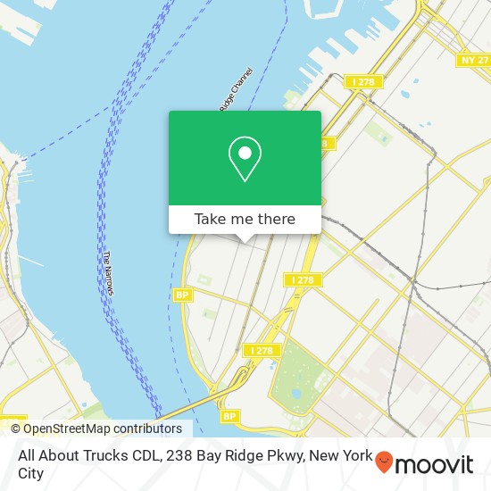 All About Trucks CDL, 238 Bay Ridge Pkwy map