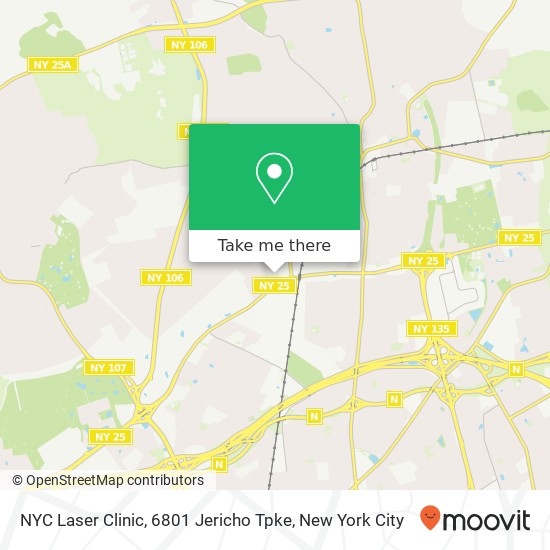 NYC Laser Clinic, 6801 Jericho Tpke map