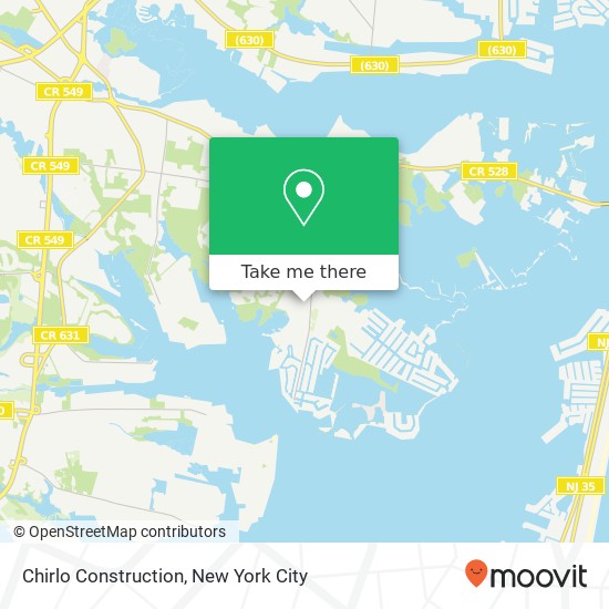 Chirlo Construction map