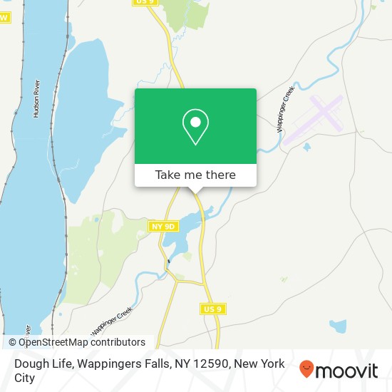 Mapa de Dough Life, Wappingers Falls, NY 12590