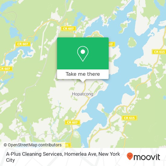 Mapa de A-Plus Cleaning Services, Homerlea Ave