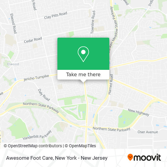 Awesome Foot Care map