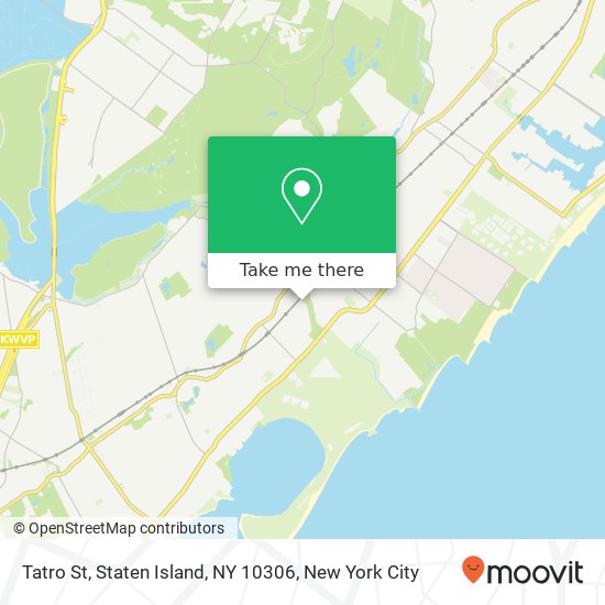 Mapa de Tatro St, Staten Island, NY 10306
