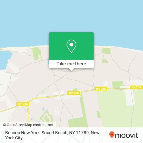 Beacon New York, Sound Beach, NY 11789 map