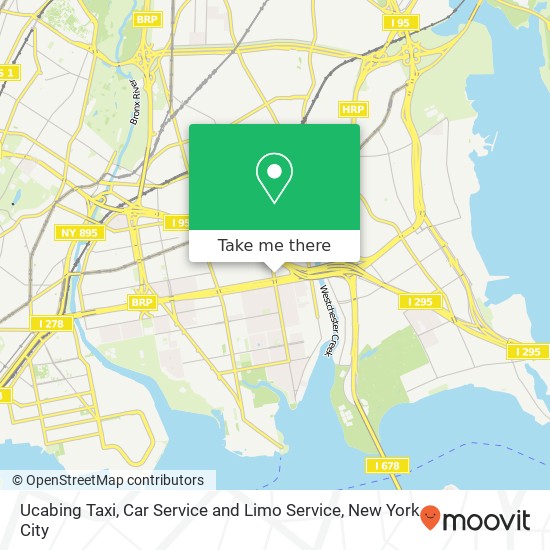 Mapa de Ucabing Taxi, Car Service and Limo Service