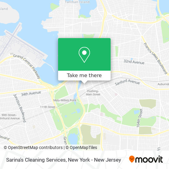 Mapa de Sarina's Cleaning Services