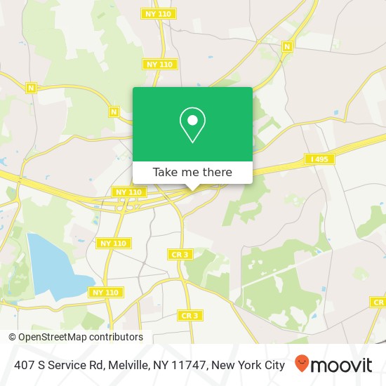 407 S Service Rd, Melville, NY 11747 map