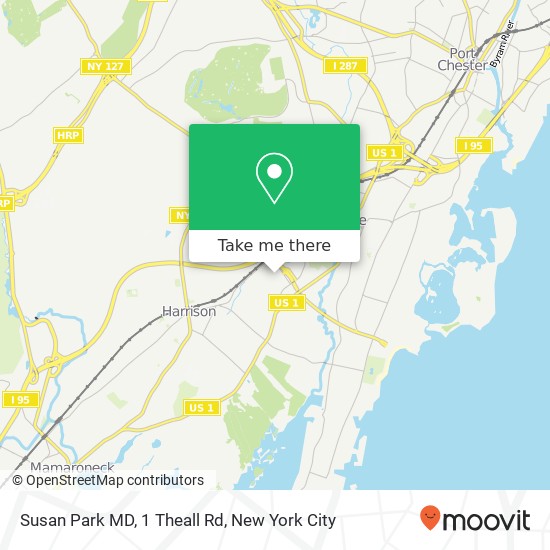 Susan Park MD, 1 Theall Rd map