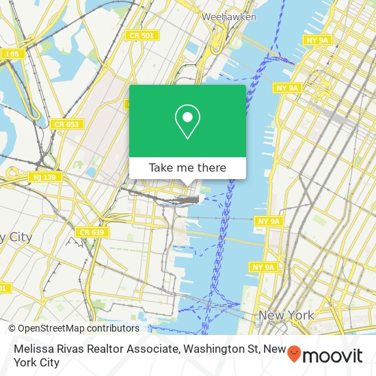 Mapa de Melissa Rivas Realtor Associate, Washington St