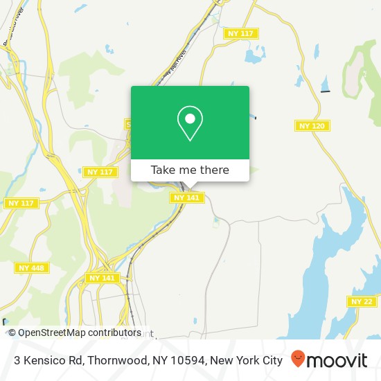 3 Kensico Rd, Thornwood, NY 10594 map