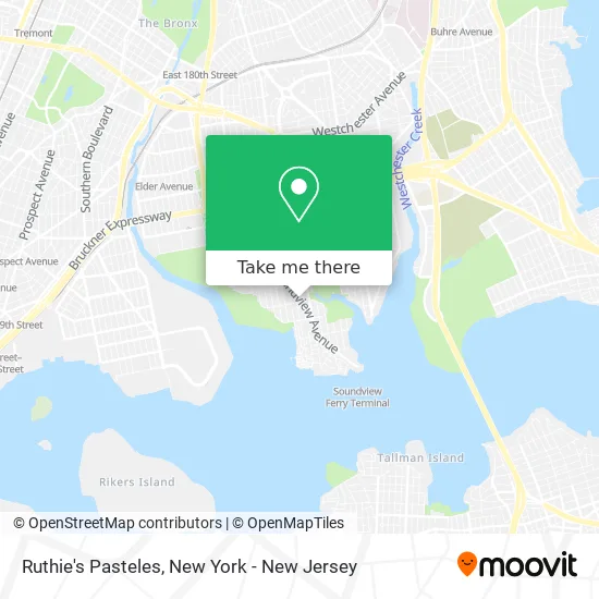 Ruthie's Pasteles map