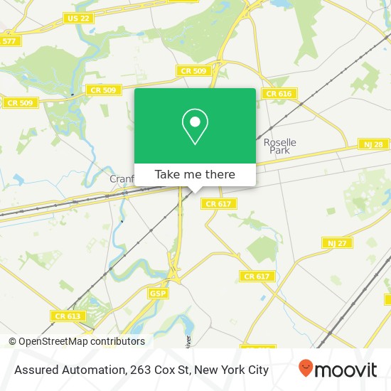 Mapa de Assured Automation, 263 Cox St