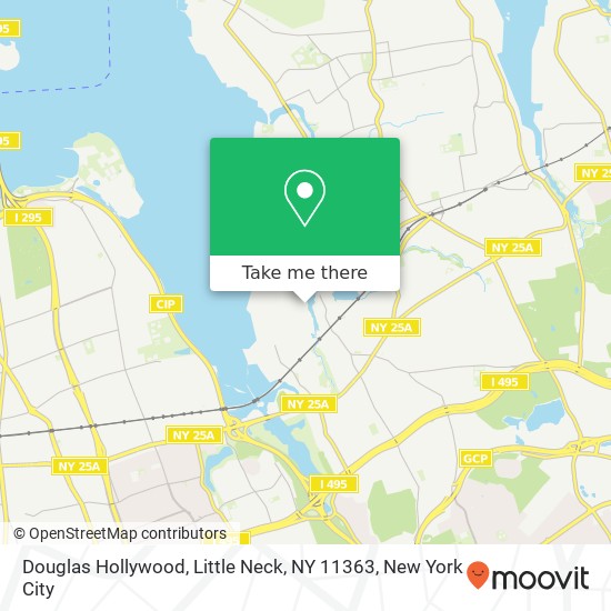 Douglas Hollywood, Little Neck, NY 11363 map