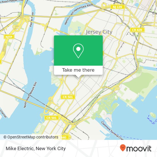 Mike Electric map