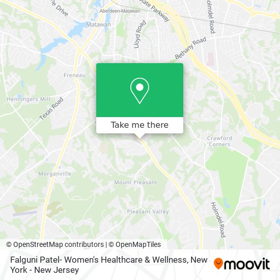 Mapa de Falguni Patel- Women's Healthcare & Wellness
