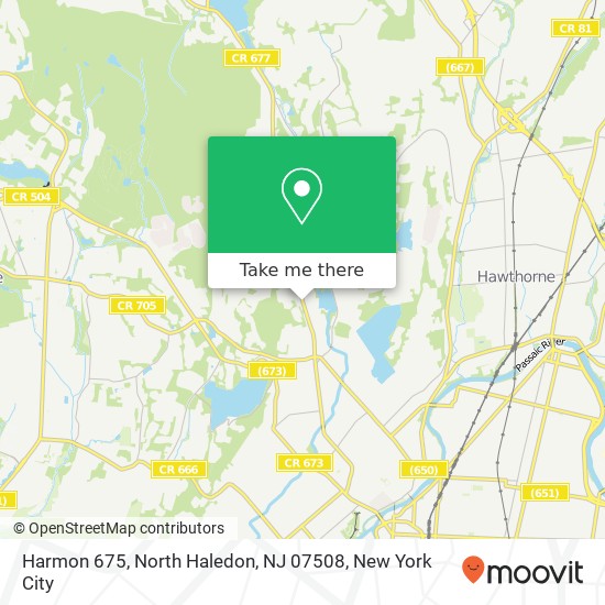 Mapa de Harmon 675, North Haledon, NJ 07508