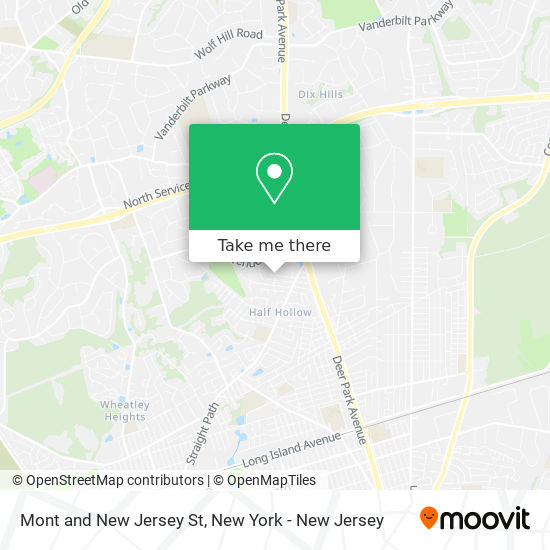 Mont and New Jersey St map