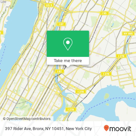 397 Rider Ave, Bronx, NY 10451 map
