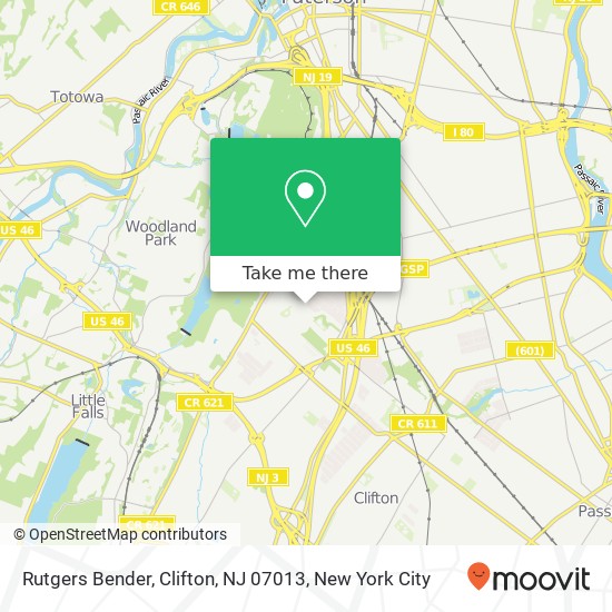 Rutgers Bender, Clifton, NJ 07013 map