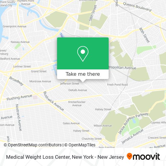 Mapa de Medical Weight Loss Center