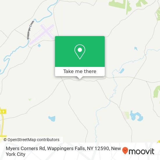 Myers Corners Rd, Wappingers Falls, NY 12590 map