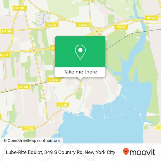 Lube-Rite Equipt, 349 S Country Rd map