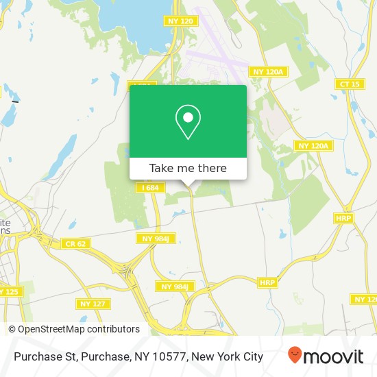 Mapa de Purchase St, Purchase, NY 10577