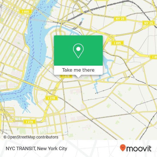 Mapa de NYC TRANSIT
