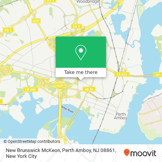 New Brunswick McKeon, Perth Amboy, NJ 08861 map