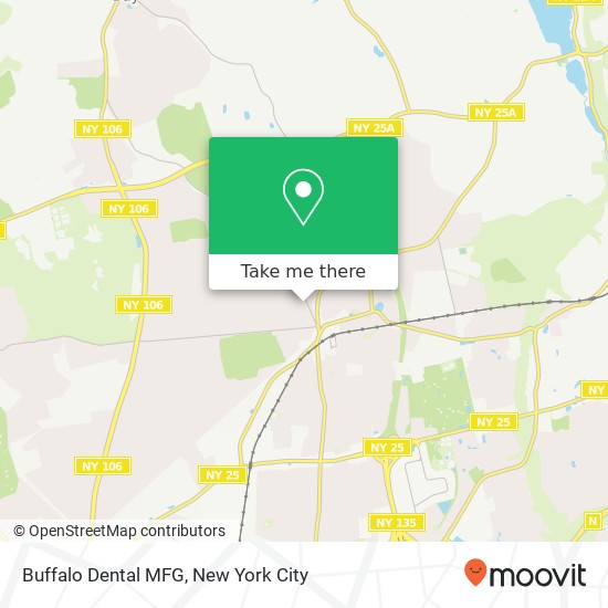 Mapa de Buffalo Dental MFG