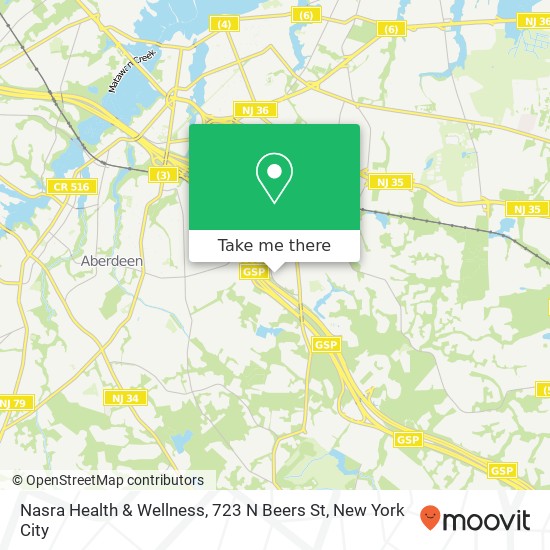 Nasra Health & Wellness, 723 N Beers St map