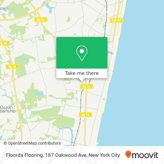 Floorda Flooring, 187 Oakwood Ave map