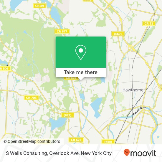 S Wells Consulting, Overlook Ave map