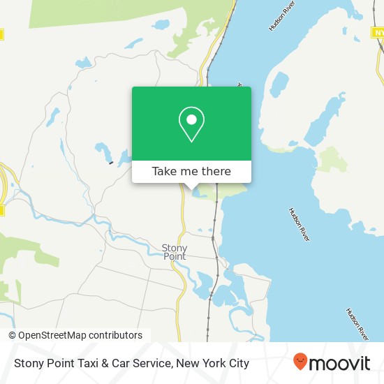 Mapa de Stony Point Taxi & Car Service