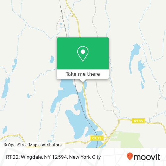 RT-22, Wingdale, NY 12594 map