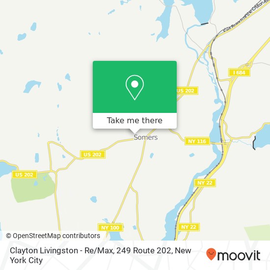 Mapa de Clayton Livingston - Re / Max, 249 Route 202