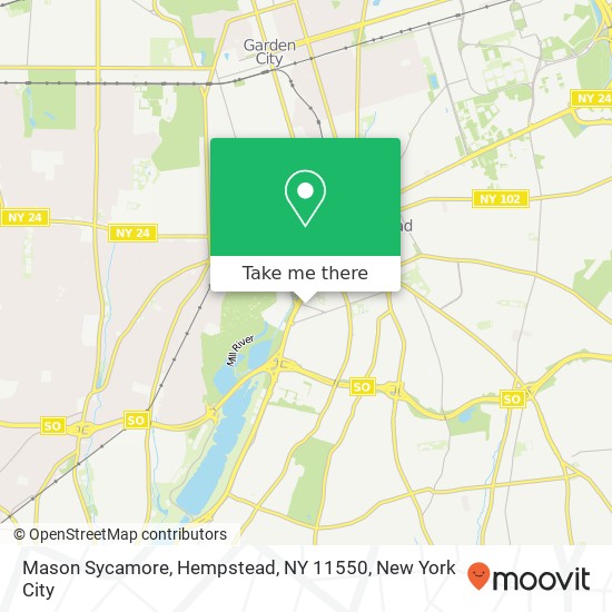 Mason Sycamore, Hempstead, NY 11550 map