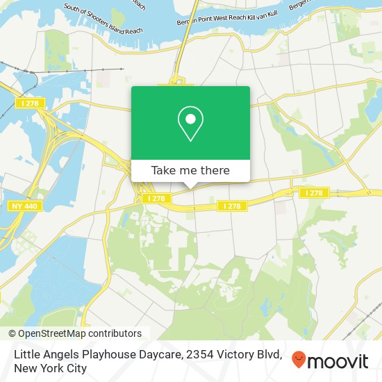 Little Angels Playhouse Daycare, 2354 Victory Blvd map