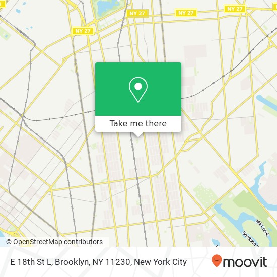 E 18th St L, Brooklyn, NY 11230 map
