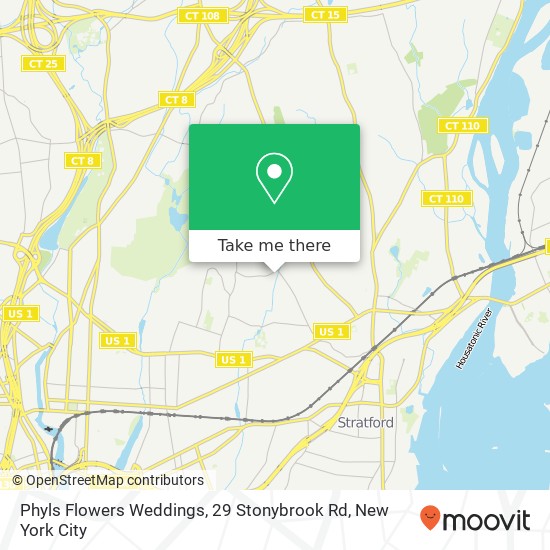 Phyls Flowers Weddings, 29 Stonybrook Rd map